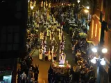 El desmayo de dos mujeres retrasa 45 minutos la procesión de "El Nazareno" en Bilbao La Vieja, San Francisco y Zabala