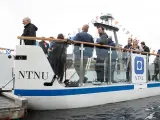 MilliAmpere 2 es un ferry eléctrico y automático con capacidad de 20 pasajeros que está en fase de pruebas en Noruega.