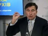 El expresidente de Georgia Mijail Saakashvili.