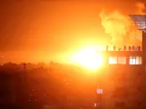 Ejército israelí realiza ataques aéreos en la Franja de Gaza