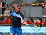 Feliciano López en el Mutua Madrid Open.