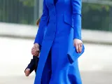 Kate Middleton llevó la manicura roja a la misa de Pascua de Resurrección