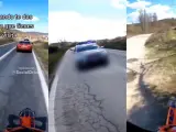 Un vídeo, que se ha viralizado en redes sociales, muestra cómo un motorista huye de la policía mientras presume de conocerse mejor la zona que ellos.