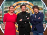 Samantha Vallejo-Nágera, Pepe Rodríguez y Jordi Cruz, jurado de 'MasterChef'.