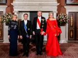 Visita de Estado de Macron y la primera dama a Holanda