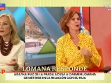Carmen Lomana responde a Agatha Ruiz de la Prada.