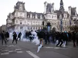 Duodécima jornada de protestas en Paris.