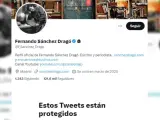 Twitter de Fernando Sánchez Dragó.