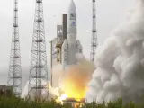 El lanzamiento de Ariane 5 con JUICE se ha hecho efectivo hoy, en su segundo intento.