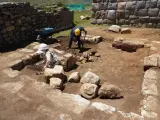 Segundo baño ceremonial incaico encontrado en Perú.