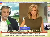 Carlos Alsina contacta con 'Espejo Público'.