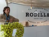 Feliciano López, en el evento en el que se anunció la colaboración entre Rodilla y el Mutua Madrid Open de cara a las próximas cinco ediciones.