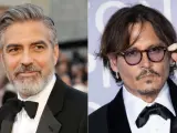 George Clooney y Johnny Depp