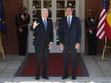 El presidente de los Estados Unidos, Joe Biden, y el presidente del Gobierno, Pedro Sánchez.