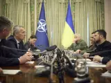 Reunión entre la OTAN y Ucrania.
