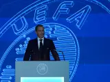 Aleksander Ceferin, presidente de la UEFA.