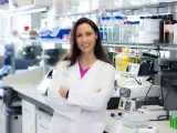 Laura Soucek, profesora ICREA, codirectora del Programa de Investigación Traslacional y Preclínica y jefa del Grupo de Modelización de Terapias Antitumorales del VHIO.