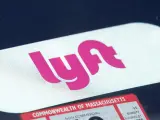 Logo de la tecnológica Lyft.