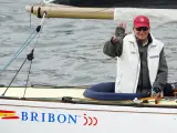 Copa del Rey de Vela, Juan Carlos a bordo del Bribón
