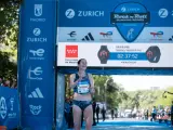 Marta Galimany, tercera en el Maratón de Zurich Rock 'n' Roll Running Series Madrid