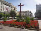 Cruz de Mayo del Ayuntamiento de Córdoba, en una imagen de archivo.
