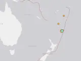 Imagen terremoto Nueva Zelanda