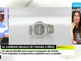 Miguel Ángel Nicolás ha detallado cómo es el reloj.