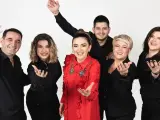 Albina y la Familia Kelmendi, representantes de Albania en Eurovisión 2023