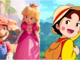 Imágenes de 'Super Mario Bros.: La película' y 'Heidi'.