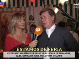Susanna Griso habla con Cayetano Martínez de Irujo.