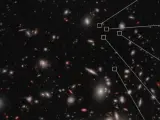 Las galaxias se encuentran en un protocúmulo que se intuye que podría ser el Cúmulo de Coma.