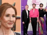 J. K. Rowling y Wild Youth, representantes de Irlanda en Eurovisión 2023.