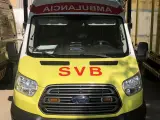 Una ambulancia del SVB, en una foto de archivo.