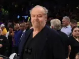 Jack Nicholson animando a su equipo