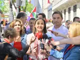 La candidata del PSOE a la Alcaldía de Madrid, Reyes Maroto,