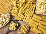 Variedades de pasta italiana.
