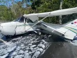 Avioneta accidentada Panamá