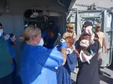 La fragata 'Reina Sofía' evacúa a 162 civiles de Sudán