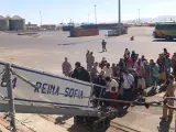 La fragata 'Reina Sofía', de la Armada española, evacúa a 162 civiles de Sudán