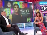 Jorge Javier Vázquez y Yaiza Martín en 'Viernes Deluxe'.