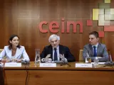 El Ceim se re&uacute;ne con el candidato a la Presidencia de la Comunidad de Madrid, Juan Lobato, y la candidata a la alcald&iacute;a, Reyes Maroto.