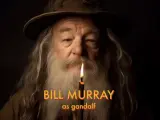 Bill Murray como Gandalf. 'El señor de los anillos', en versión Wes Anderson