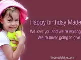Cumpleaños de Madeleine McCann.