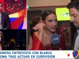 Blanca Paloma tras Eurovisión.