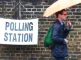 Un colegio electoral en Reino Unido