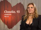 Claudia, en 'First Dates'.