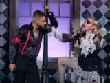 Maluma y Madonna en los Billboard Music Awards 2019.