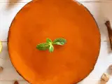 Cheesecake de zanahoria y perejil