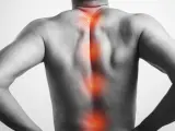 Dolor de espalda en la columna vertebral