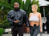 Kanye West y Bianca Censori, en mayo de 2013.